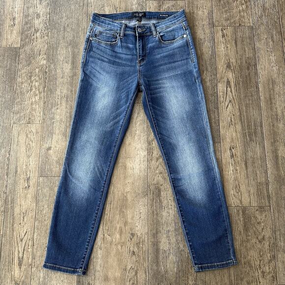Judy Blue Denim - Judy Blue RELAXED FIT Size 9/29 Mid Rise Skinny Ankle Jeans Denim Pants 28x27
